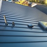Toronto Roofing roof installation aluminum metal edco arrowline standing seam skylight