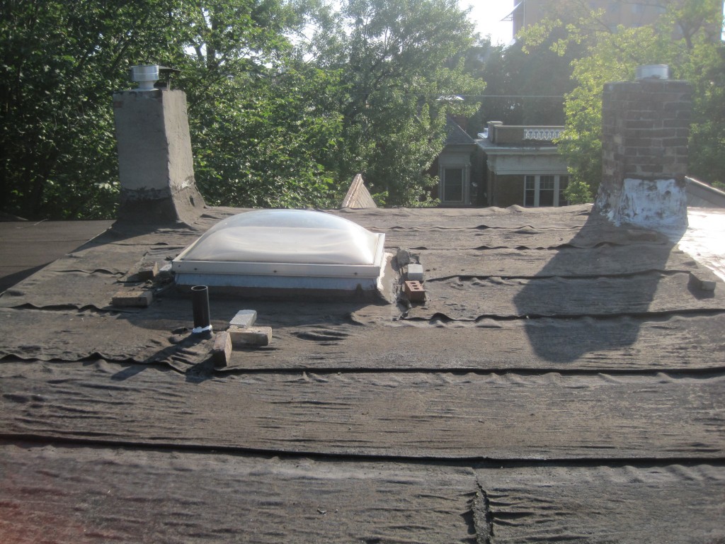 Toronto-Roofing-lack-of-maitnance-flat-roof-repair