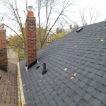 Toronto roofing asphalt shingle roof heritage cabbagetown forest hill annex rosedale chimney