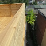 Toronto Roofing Deck rooftop carpentry construction wood cedar annex walkout installation patio f;at roof decks