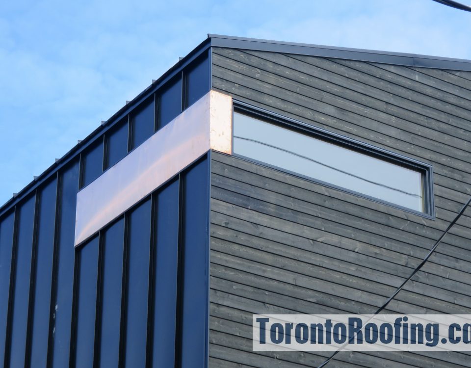 Toronto,roofing,roof,siding,metal,copper,wood,modern home,,metal,cladding,aluminum,architecture, building,contractor